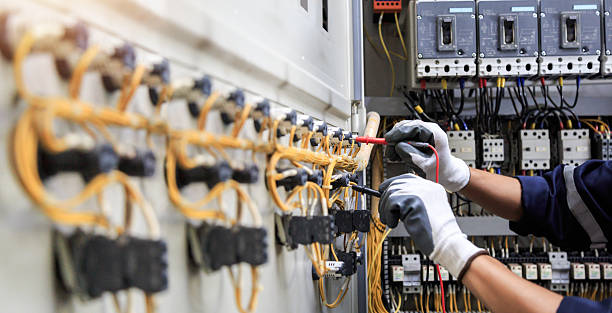Professional Electrician technician working in Mango, FL